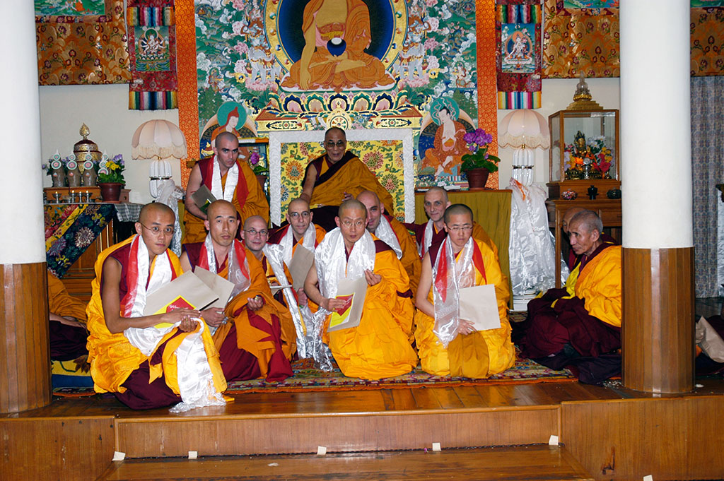 Tenzin Peljor, Dharamsala: Ordination, March 12, 2006