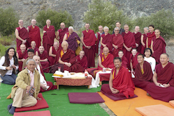 Pomaia Sangha with Choden Rinpoche, 2008